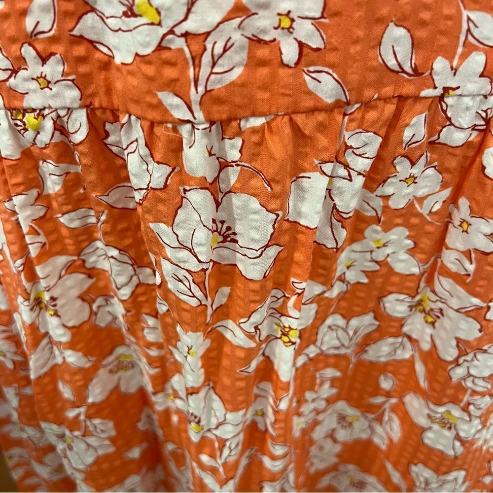NWT Draper James Peach Sleeveless Cottagecore High/Low Maxi Dress - XXL - Picture 7 of 15